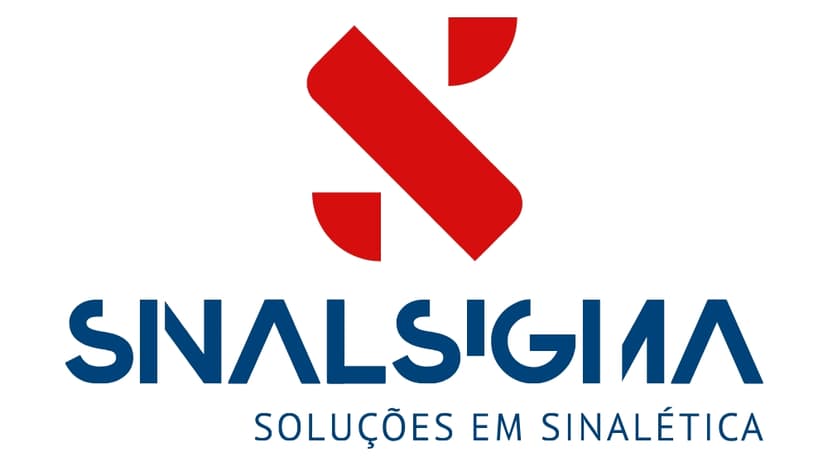 Logótipo SinalSigma - Sinalização e Sinalética