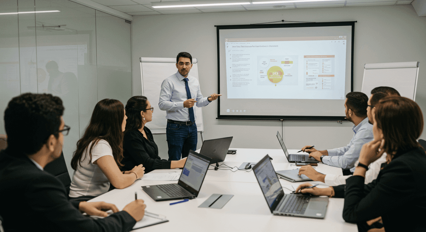 Formação em contexto empresarial em Lisboa