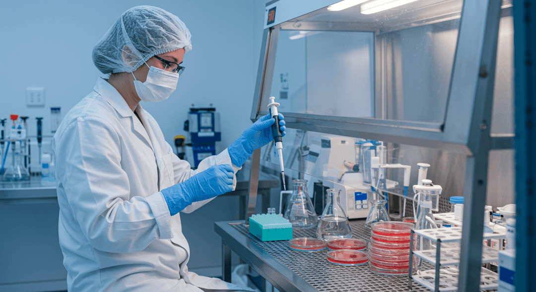 Laboratório de segurança alimentar e controlo de qualidade